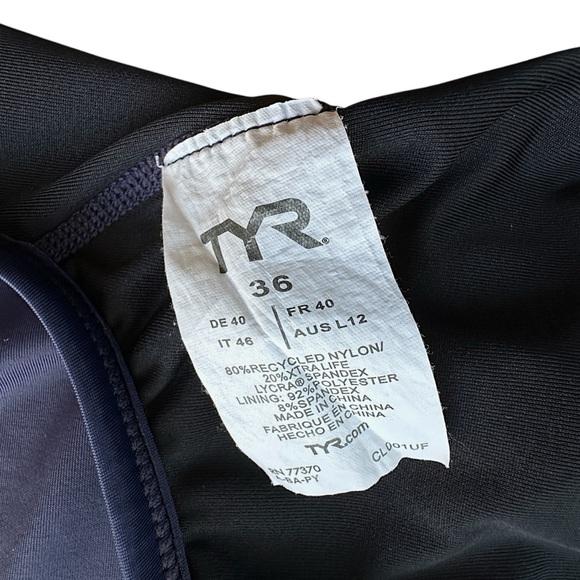 TYR | NWOT ONE PIECE RACERBACK DIAMOND FIT SWIMSUIT | SIZE: 36 - Picture 8 of 9